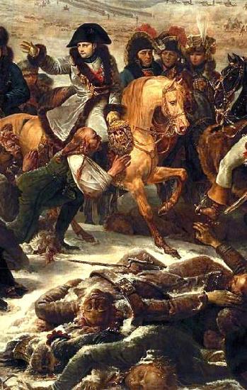 Baron Antoine-Jean Gros Napoleon Bonaparte on the Battlefield of Eylau 1807 Germany oil painting art